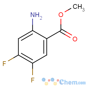 CAS No:207346-42-7 methyl 2-amino-4,5-difluorobenzoate