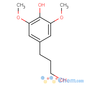 CAS No:20736-25-8 4-(3-hydroxypropyl)-2,6-dimethoxyphenol