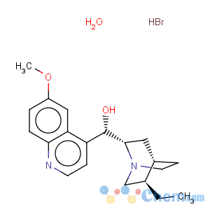 CAS No:207386-86-5 Cinchonan-9-ol,10,11-dihydro-6'-methoxy-, hydrobromide, hydrate (1:1:?), (8a,9R)-