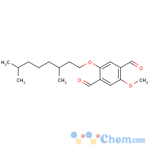 CAS No:207394-56-7 2-(3,7-dimethyloctoxy)-5-methoxyterephthalaldehyde