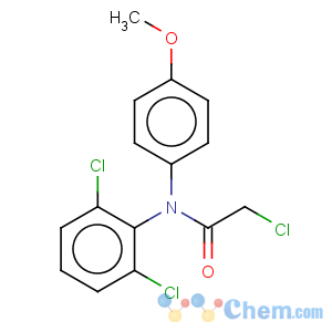 CAS No:207395-03-7 Acetamide,2-chloro-N-(2,6-dichlorophenyl)-N-(4-methoxyphenyl)-