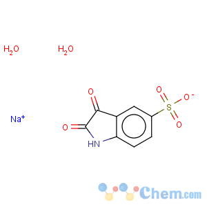 CAS No:207399-16-4 1H-Indole-5-sulfonicacid, 2,3-dihydro-2,3-dioxo-, sodium salt, hydrate (1:1:2)
