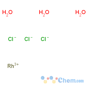 CAS No:20765-98-4 Rhodium (III) chloride trihydrate