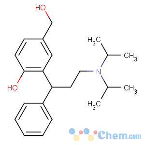 CAS No:207679-81-0 2-[(1R)-3-[di(propan-2-yl)amino]-1-phenylpropyl]-4-(hydroxymethyl)phenol
