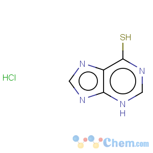 CAS No:207729-57-5 6H-Purine-6-thione,1,2,3,9-tetrahydro-, hydrochloride (1:1)