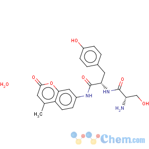 CAS No:207735-67-9 L-Tyrosinamide,L-seryl-N-(4-methyl-2-oxo-2H-1-benzopyran-7-yl)-, monohydrate (9CI)