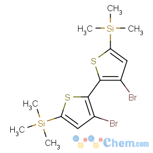 CAS No:207742-50-5 [4-bromo-5-(3-bromo-5-trimethylsilylthiophen-2-yl)thiophen-2-yl]-<br />trimethylsilane