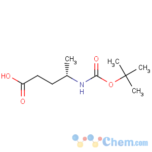 CAS No:207924-92-3 pentanoic acid, 4-[[(1,1-dimethylethoxy)carbonyl]amino]-, (4s)- (9ci)