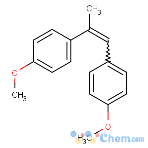 CAS No:20802-02-2 Benzene,1,1'-(1-methyl-1,2-ethenediyl)bis[4-methoxy-