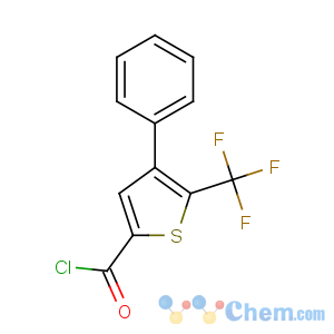CAS No:208108-75-2 4-phenyl-5-(trifluoromethyl)thiophene-2-carbonyl chloride