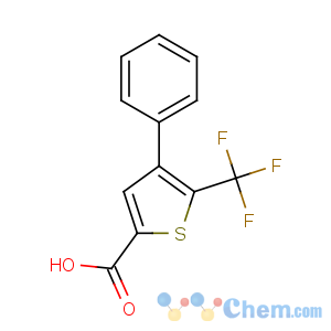 CAS No:208108-76-3 4-phenyl-5-(trifluoromethyl)thiophene-2-carboxylic acid