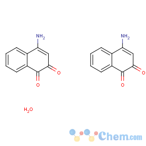 CAS No:20814-38-4 1,2-Naphthalenedione,4-amino-, hydrate (2:1)
