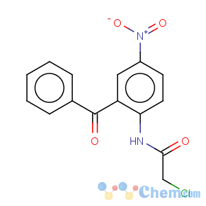 CAS No:20821-91-4 n-(2-benzoyl-4-nitrophenyl)-2-chloroacetamide