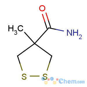 CAS No:208243-73-6 4-methyldithiolane-4-carboxamide
