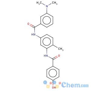 CAS No:208260-29-1 3-(Dimethylamino)-N-(3-((4-hydroxybenzoyl)amino)-4-methylphenyl)benzamide