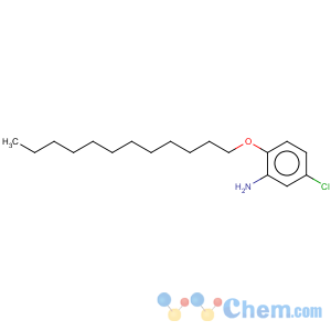 CAS No:208345-70-4 Benzenamine, 5-chloro-2-(dodecyloxy)-