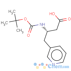 CAS No:208404-16-4 3-Pyridinebutanoicacid, b-[[(1,1-dimethylethoxy)carbonyl]amino]-,(bS)-