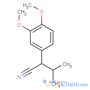 CAS No:20850-49-1 2-(3,4-dimethoxyphenyl)-3-methylbutanenitrile