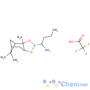 CAS No:208521-43-1 (aR,3aS,4S,6S,7aR)-alpha-Ethylhexahydro-3a,5,5-trimethyl-4,6-methano-1,3,2-benzodioxaborole-2-methanamine trifluoroacetate
