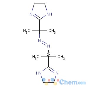 CAS No:20858-12-2 bis[2-(4,5-dihydro-1H-imidazol-2-yl)propan-2-yl]diazene
