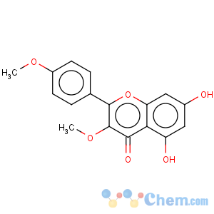 CAS No:20869-95-8 4H-1-Benzopyran-4-one, 5,7-dihydroxy-3-methoxy-2-(4-methoxyphenyl)-