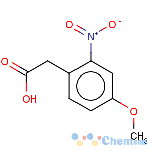 CAS No:20876-30-6 Benzeneaceticacid, 4-methoxy-2-nitro-