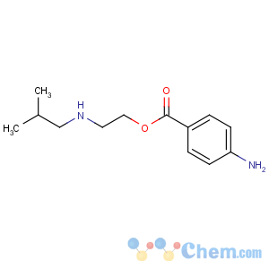 CAS No:2090-89-3 2-(2-methylpropylamino)ethyl 4-aminobenzoate