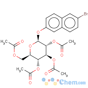 CAS No:209002-38-0 b-D-Glucopyranoside,6-bromo-2-naphthalenyl, tetraacetate (9CI)