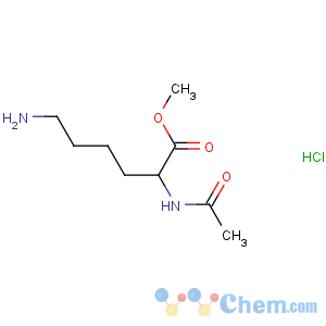 CAS No:20911-93-7 L-Lysine, N2-acetyl-,methyl ester, hydrochloride (1:1)