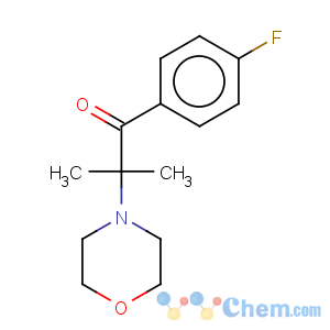 CAS No:209127-01-5 1-Propanone,1-(4-fluorophenyl)-2-methyl-2-(4-morpholinyl)-