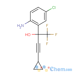 CAS No:209414-27-7 (2S)-2-(2-amino-5-chlorophenyl)-4-cyclopropyl-1,1,<br />1-trifluorobut-3-yn-2-ol