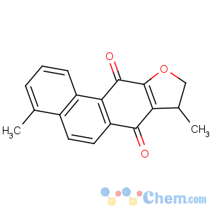 CAS No:20958-18-3 4,8-dimethyl-8,9-dihydronaphtho[2,1-f][1]benzofuran-7,11-dione