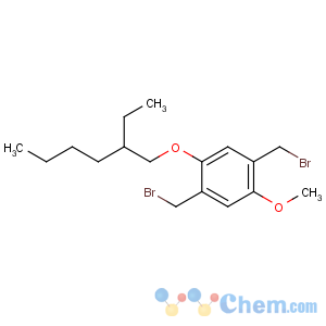 CAS No:209625-37-6 1,4-bis(bromomethyl)-2-(2-ethylhexoxy)-5-methoxybenzene