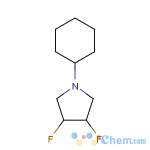 CAS No:209625-81-0 1-cyclohexyl-3,4-difluoropyrrolidine