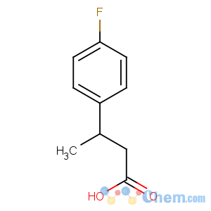 CAS No:209679-21-0 (3R)-3-(4-fluorophenyl)butanoic acid