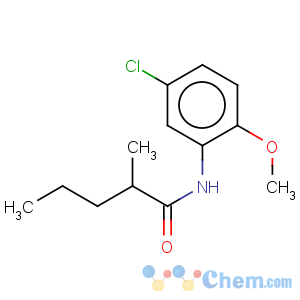 CAS No:209683-34-1 Pentanamide,N-(5-chloro-2-methoxyphenyl)-2-methyl-