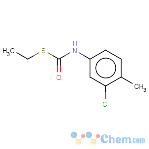 CAS No:209683-36-3 Carbamothioic acid,(3-chloro-4-methylphenyl)-, S-ethyl ester (9CI)