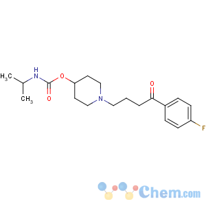 CAS No:20977-50-8 [1-[4-(4-fluorophenyl)-4-oxobutyl]piperidin-4-yl] N-propan-2-ylcarbamate