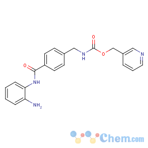CAS No:209783-80-2 pyridin-3-ylmethyl<br />N-[[4-[(2-aminophenyl)carbamoyl]phenyl]methyl]carbamate