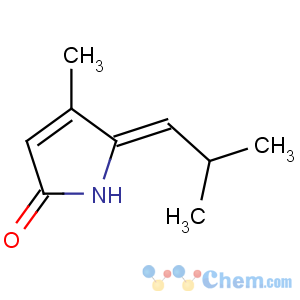 CAS No:209802-54-0 2H-Pyrrol-2-one,1,5-dihydro-4-methyl-5-(2-methylpropylidene)-, (5Z)-