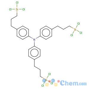 CAS No:209802-64-2 Benzenamine,4-[3-(trichlorosilyl)propyl]-N,N-bis[4-[3-(trichlorosilyl)propyl]phenyl]-