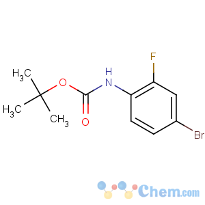 CAS No:209958-42-9 tert-butyl N-(4-bromo-2-fluorophenyl)carbamate