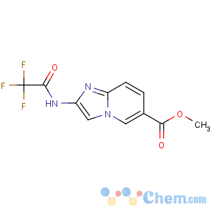 CAS No:209971-50-6 methyl<br />2-[(2,2,2-trifluoroacetyl)amino]imidazo[1,2-a]pyridine-6-carboxylate