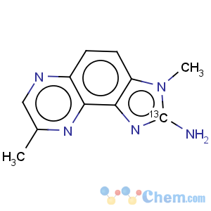CAS No:209977-58-2 2-amino-3,8-dimethylimidazo[4,5-f]quinoxaline-2-13c