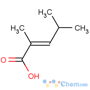CAS No:21016-46-6 2,4-Dimethyl-2-pentenoic acid