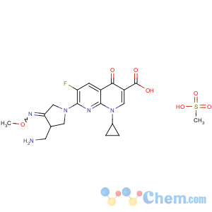 CAS No:210353-53-0 Gemifioxacin mesylate