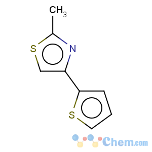 CAS No:21036-67-9 Thiazole,2-methyl-4-(2-thienyl)-