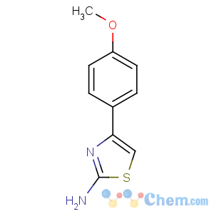 CAS No:2104-04-3 4-(4-methoxyphenyl)-1,3-thiazol-2-amine