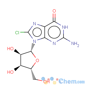 CAS No:2104-68-9 Guanosine, 8-chloro-