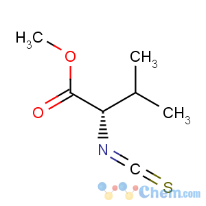 CAS No:21055-41-4 Butanoic acid,2-isothiocyanato-3-methyl-, methyl ester